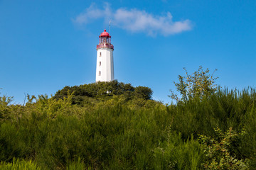 Fototapeta na wymiar Leuchtturm Hiddensee