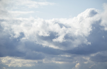 sky with clouds