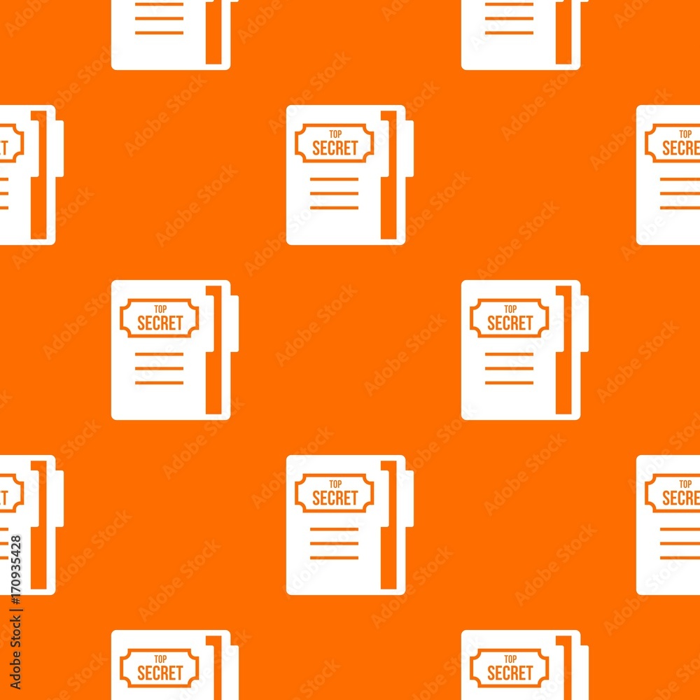 Poster notepad pattern seamless