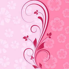 Valentine's Day Flourish Background