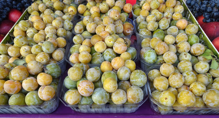 Barquettes de prunes