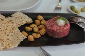 Steak tartar de ternera 