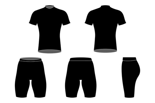 Sportswear simple model for creative, Cyclist clothes