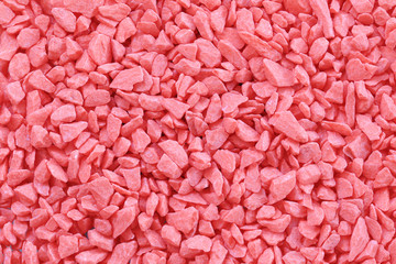 Red stones background.