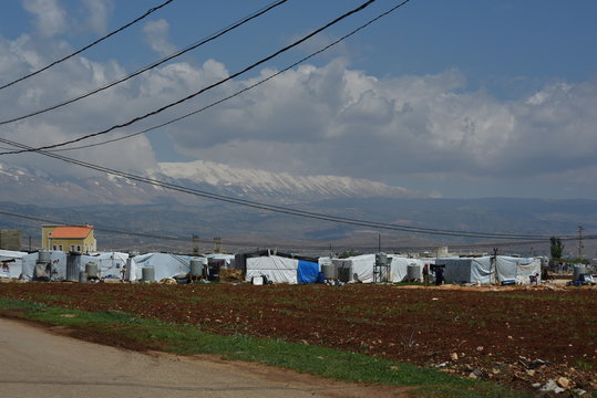 Refugee Camp In Lebanon