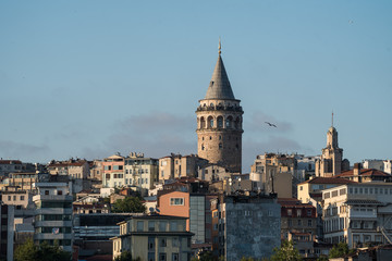 Fototapeta na wymiar Galata tower at Istanbul