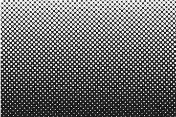 Abstract monochrome halftone pattern. Comic background. Dotted backdrop with circles, dots, point. 