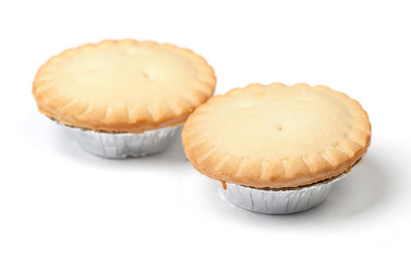 Small cakes isolated