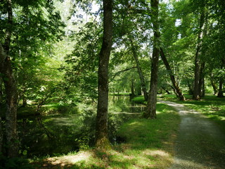 Obraz premium Park zamkowy Beaulon