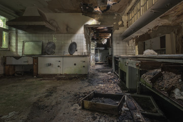Decayed Kitchen