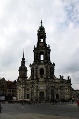 Naklejka na ściany i meble Beautiful old City of Dresden – Germany 