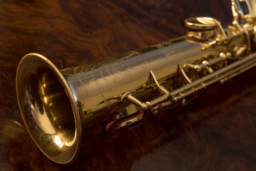 Obraz na płótnie Canvas The soprano saxophone