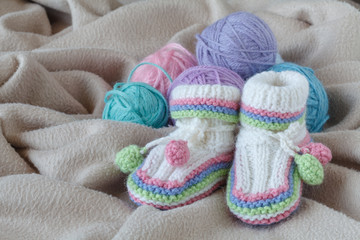 Knitting leisure in time of pregnancy