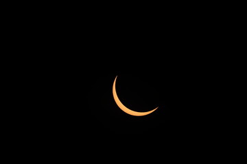Sun eclipse August 21, 2017 Kimberly Oregon, USA