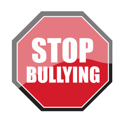Stop Bullying Signboard Vector