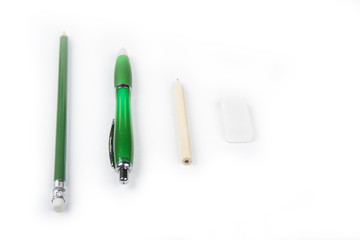 Pen and pencil for use in office school and in the household