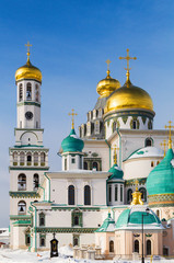 The new Jerusalem monastery in winter Istra Russia © Ekaterina Loginova