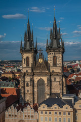 Fototapeta premium Tyn Church in Prague