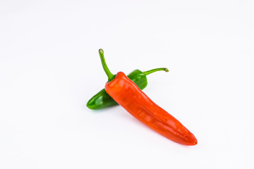 Red and Green Chilli