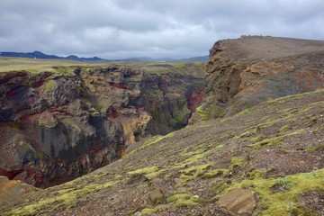 trek de landmannalaugar, islande