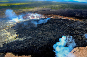 Hawaii Big Island Kilauea volcano