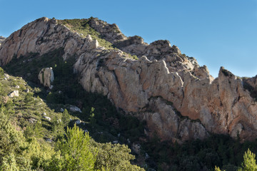 the famous Montagne Sainte-Victoire, near Aix-en-Provence, which inspired the painter Paul Cezanne