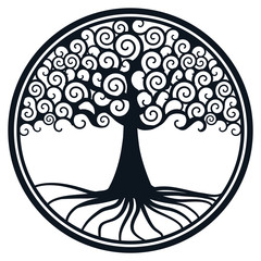 Weltenbaum Vektor © sunnychicka