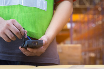 Worker use handheld