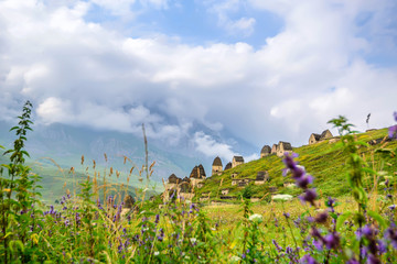 Ancient Alanian necropolis in North Ossetia