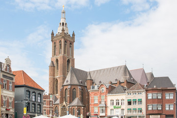 Obraz premium Christoffelkathedraal Kathedrale St. Christophorus Roermond Nederland (Niederlande)