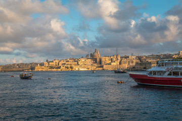 View of Valletta in Malta