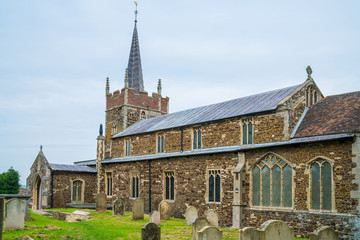 Parish Church of Saint Edmund in Downham Market, Norfolk UK