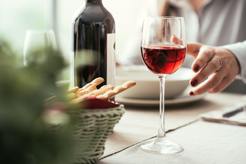 Fine dining and wine tasting