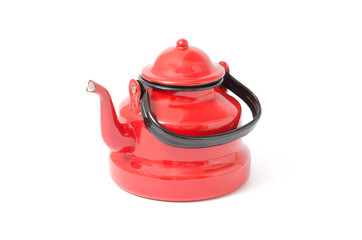 Emaillierter Teekessel