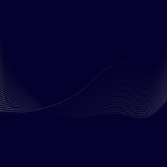 Abstract wavy background for banner, flyer, poster. Dynamic effect. 3d perspective grid. Vector illustration with dots. Network design with particle. Clipping mask.