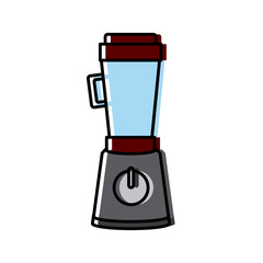 electric blender kitchen icon vector illustration graphic design