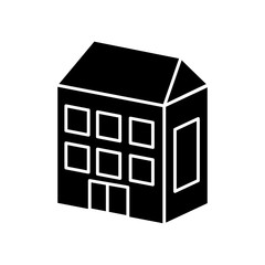 building cartoon draw icon vetor illustration graphic design