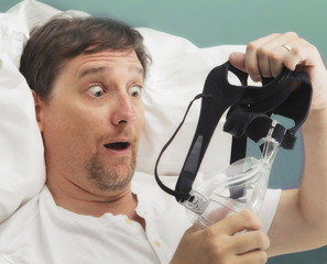 People with Sleep Apnea