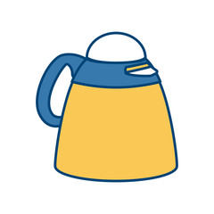 coffee maker cup icon vector illustration graphic design