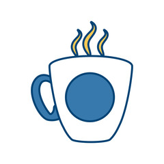cup of coffee icon vector illustration graphic design