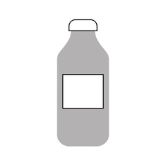 bottle juice drink market product element vector illustration