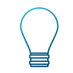 bulb electric light icon vector illustration graphic design