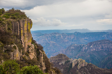 View of landscape in Chihuahua