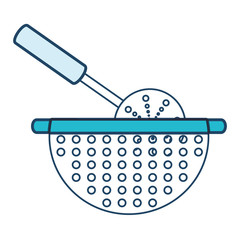 salt bottle icon over white background vector illustration