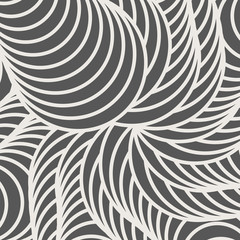 Decorative background pattern with curls