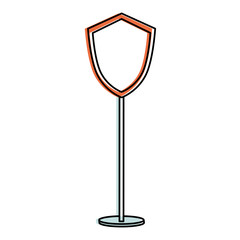 traffic signal isolated icon vector illustration design