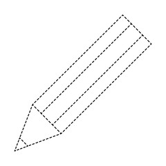pencil school isolated icon vector illustration design