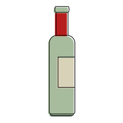 bottle kitchen product icon vector illustration design