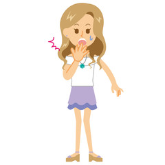 15シリーズ_今時の若い女性_びっくり