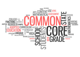Word Cloud Common Core